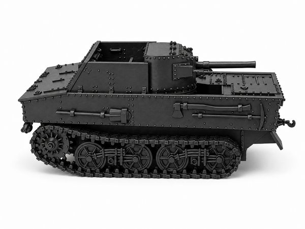 SSMODEL 1/72 1/144 Multi Scale hunter T13 B2 Tank MODEL kit TSS1378