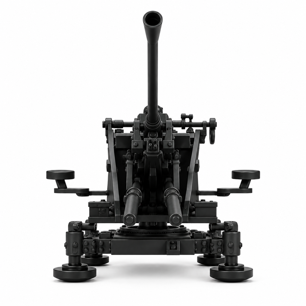 SSMODEL 1/72 1/144 A-gun 3.7cm Flak 36 on cross Gunner Resin MODEL KIT TSS1449