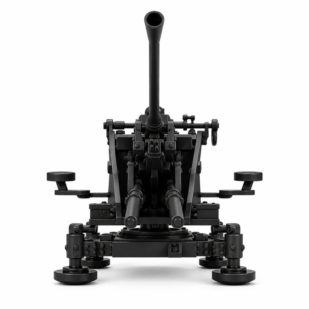 SSMODEL 1/72 1/144 A-gun 3.7cm Flak 36 on cross Gunner Resin MODEL KIT TSS1449 — detail view 3