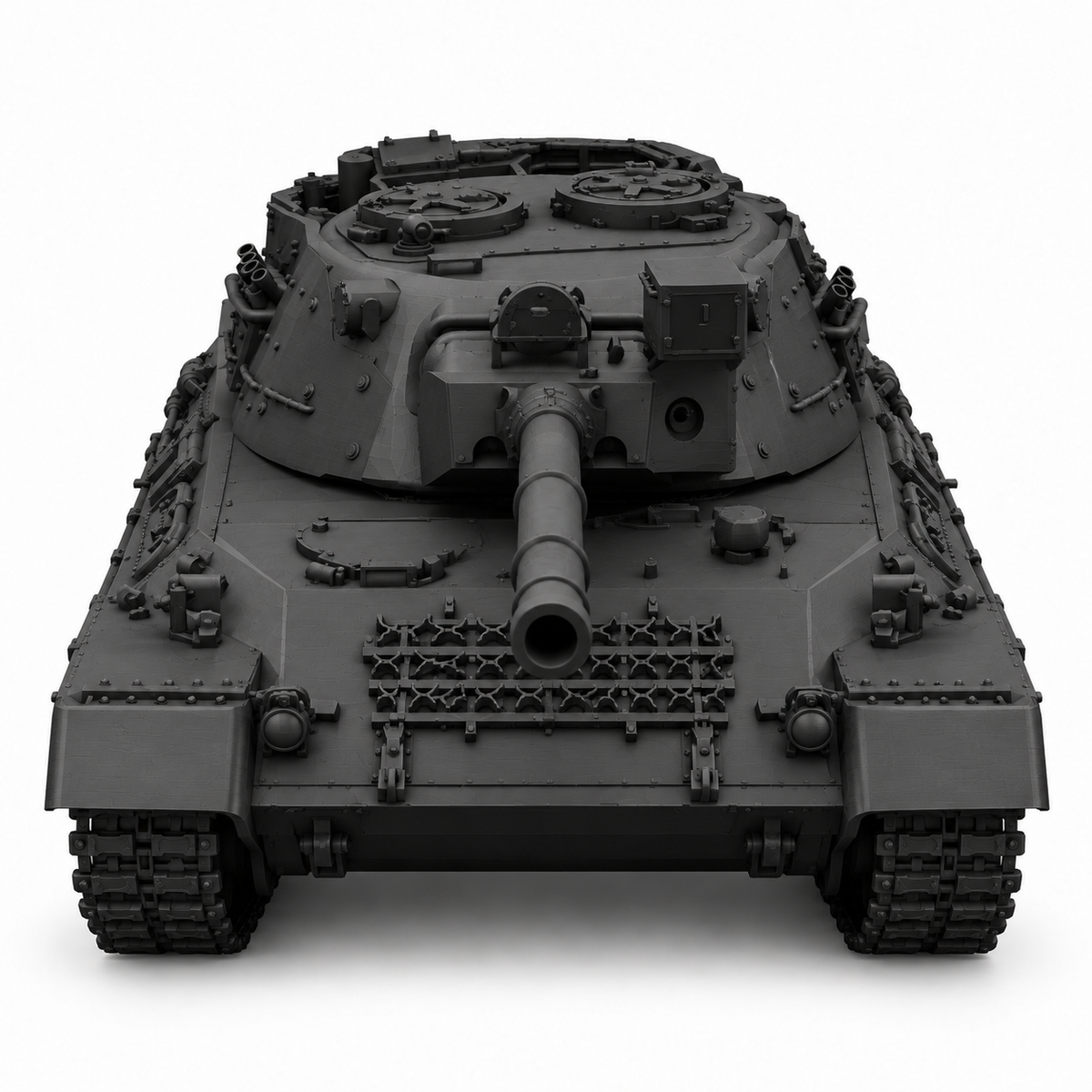 SSMODEL1/72 1/144 Multi Scale Leopard A1A1 German coldwar MBT Model Kit TSS0543 — detail view 4