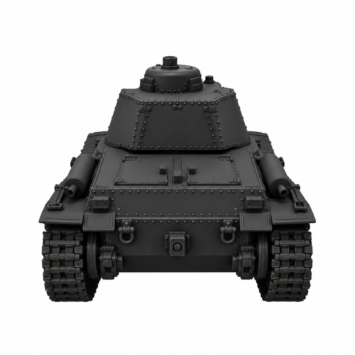 SSMODEL 1/72 1/144 Multi Scale Panzerkampfwagen 35t Resin Model Kit TSS0175 — detail view 4