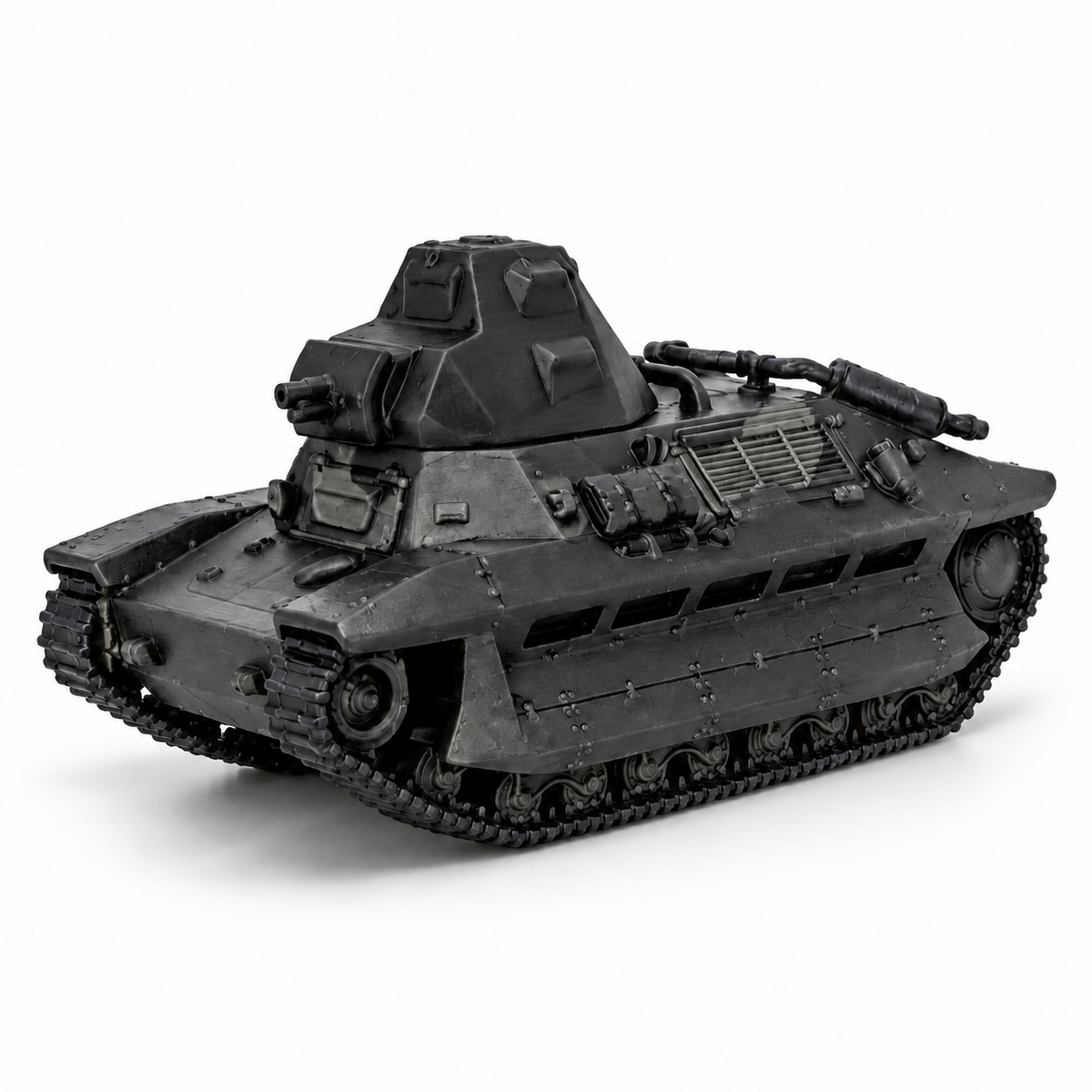SSMODEL 1/72 1/144 Multi-Scale FCM 36 French Light Tank WWII Resin Model TSS1286 — detail view 15