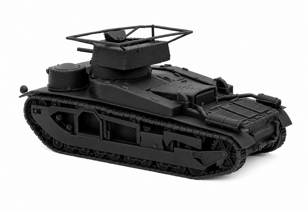 SSMODEL 1/72 1/144 Multi Scale Vickers Medium Tank Mk.III UK Tank MODEL TSS1167