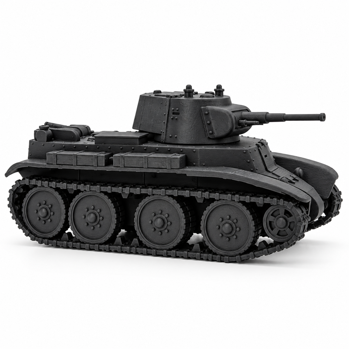 SSMODEL 1/72 1/144 Multi-Scale WWII Soviet BT-7 Cavalry Tank Resin Model TSS1229 — detail view 4