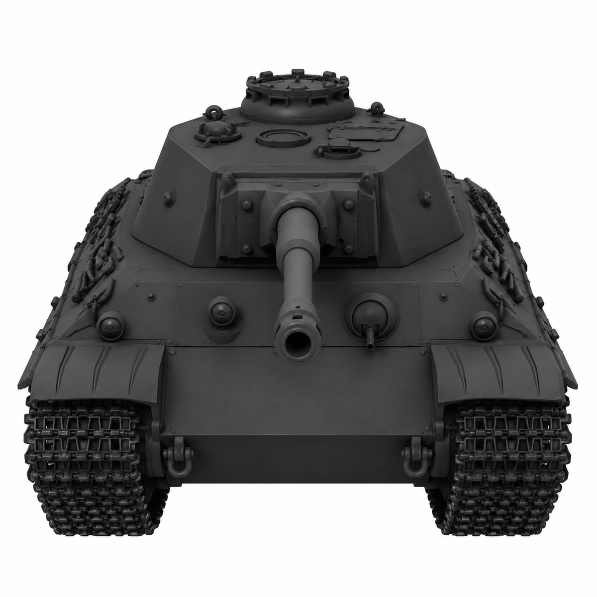 SSMODEL 1/72 1/144 Multi Scale TVP VTU German fictional tank model kit TSS0529 — detail view 5