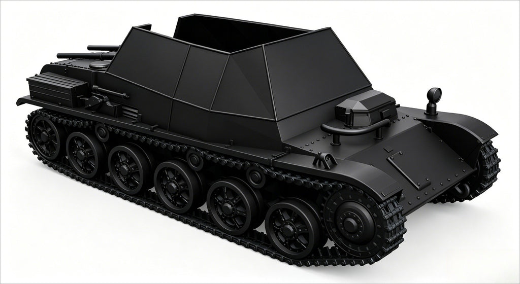 SSMODEL 1/72 1/144 Multi Scale Straussler V-4 tank Resin Model Kit TSS0252