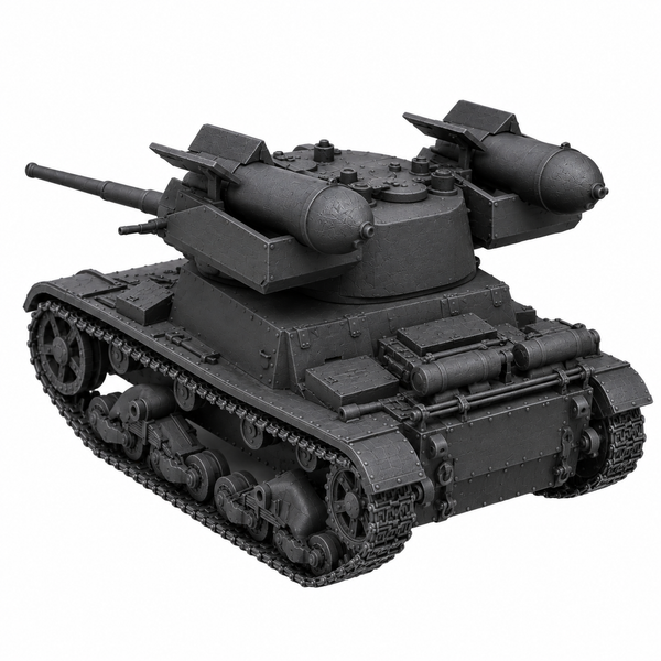 SSMODEL 1/72 1/144 Multi Scale RT-26 Soviet rocket tank Resin Model Kit TSS0062