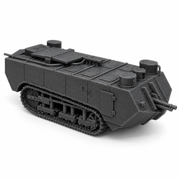 SSMODEL 1/72 1/144 Multi Scale Char Saint-Chamond WW1 Tank Resin Model TSS0728
