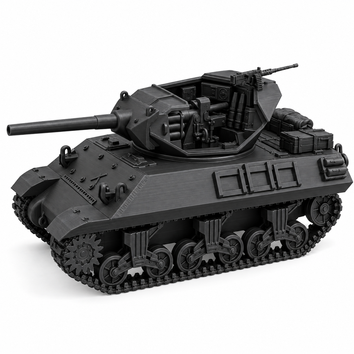 SSMODEL 1/72 1/144 WWII US M4 High Speed Tractor Artillery Resin Model TSS1081 — detail view 8