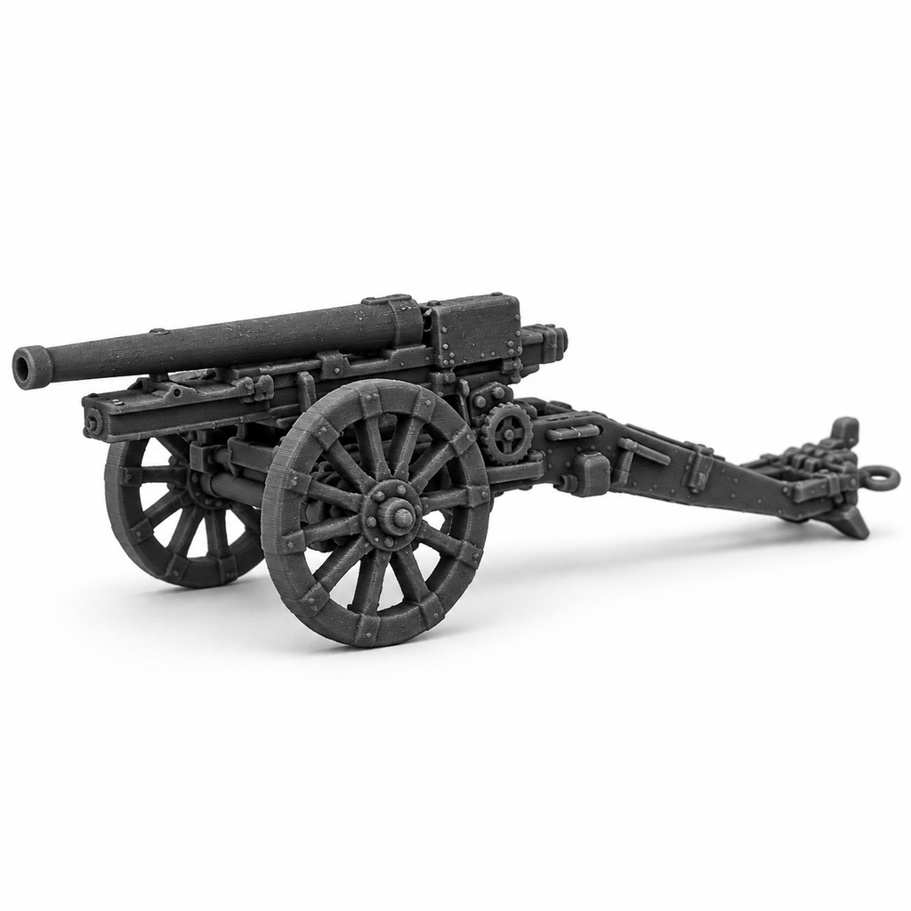 SSMODEL 1/72 1/144 Multi Scale 65mmL17 Mountain Gun Tank Resin Model Kit TSS0747