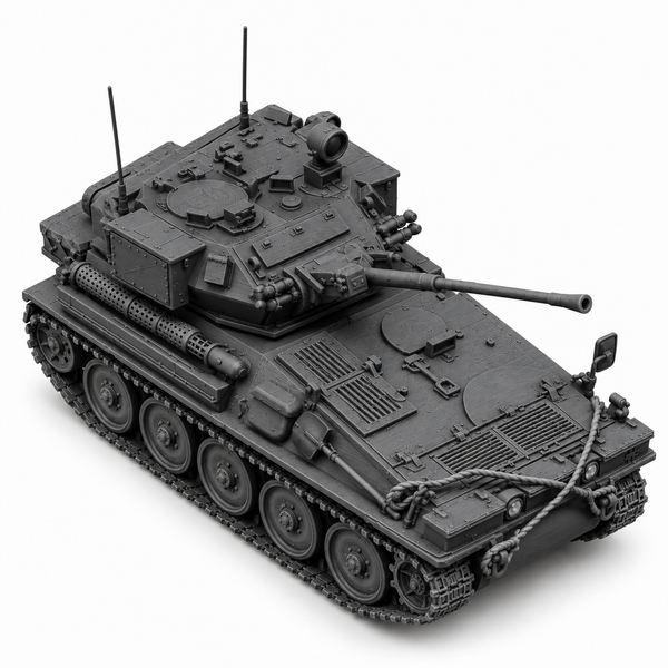 SSMODEL 1/72 1/144 Multi Scale Scimitar FV-107 CVR T UK Tank Resin Model TSS0717