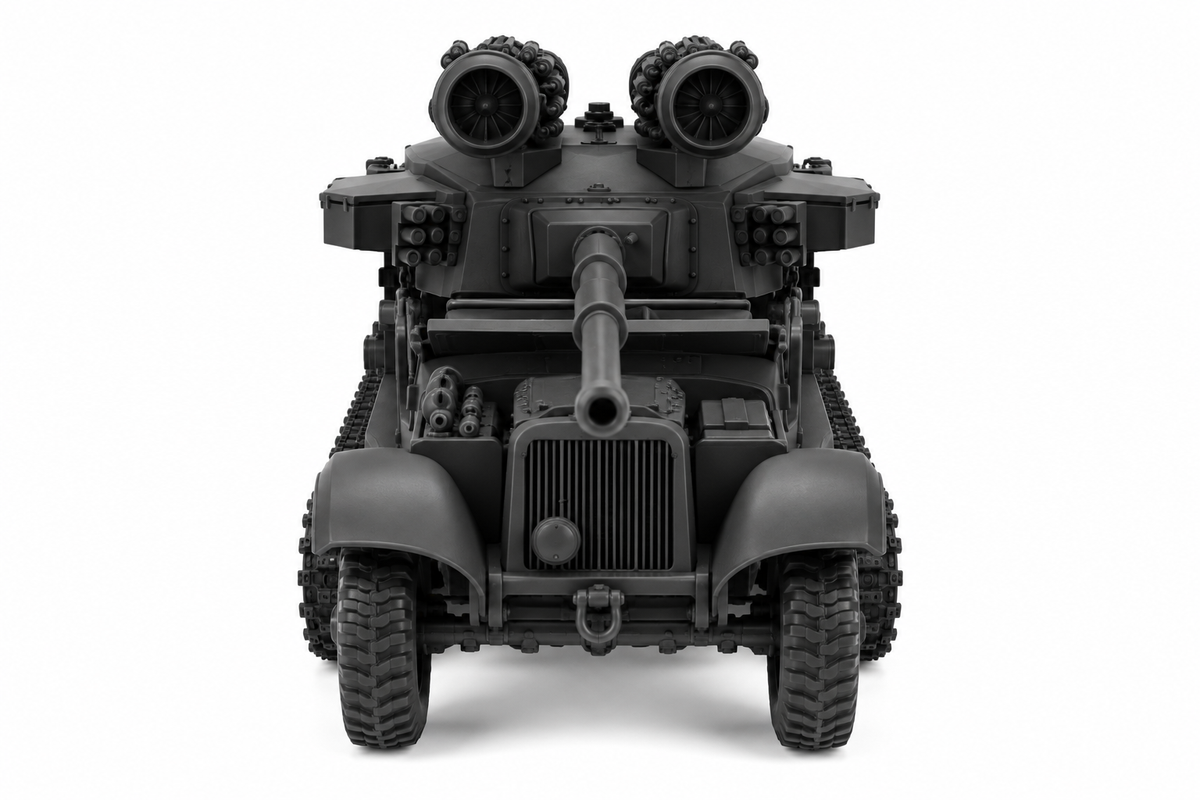 SSMODEL 1/72 1/144 Half-track Sd.Kfz.6/3 7.62cm Pak 36 Resin MODEL KIT TSS0942 — detail view 3
