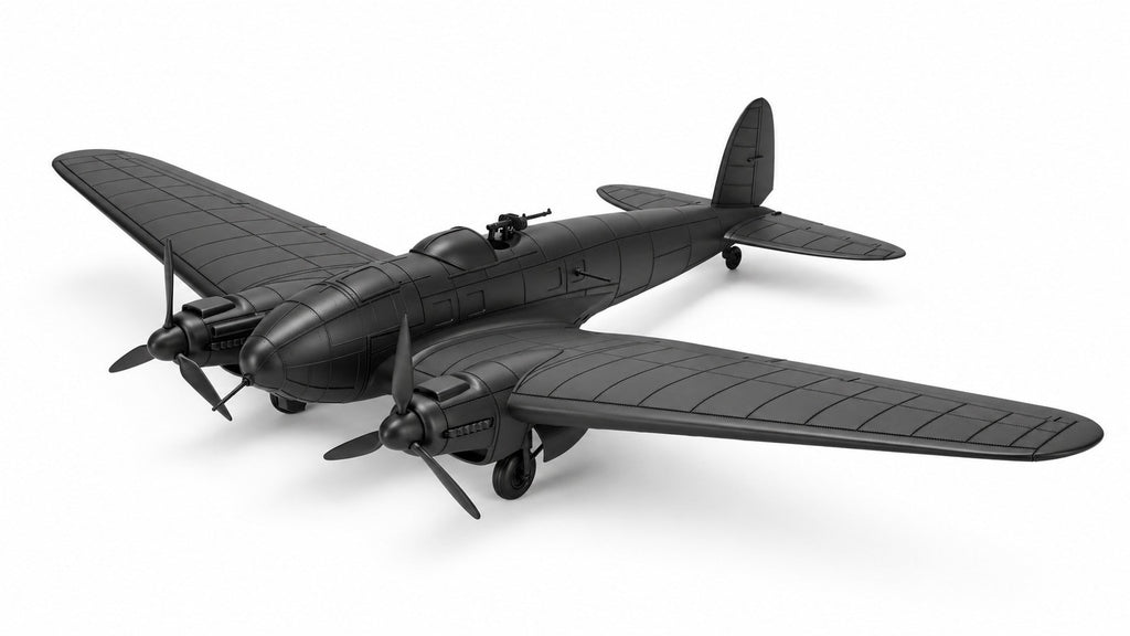 SSMODEL 1/72 1/144 Multi Scale Heinkel He 111 H6  Germany WW2 MODEL kit RSS0006