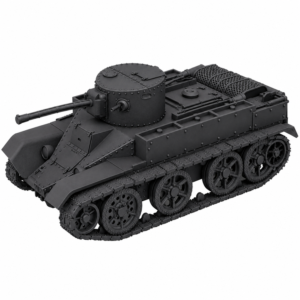 SSMODEL 1/72 1/144 Multi Scale KhBT-2 Soviet flamethrower tank Model Kit TSS0154