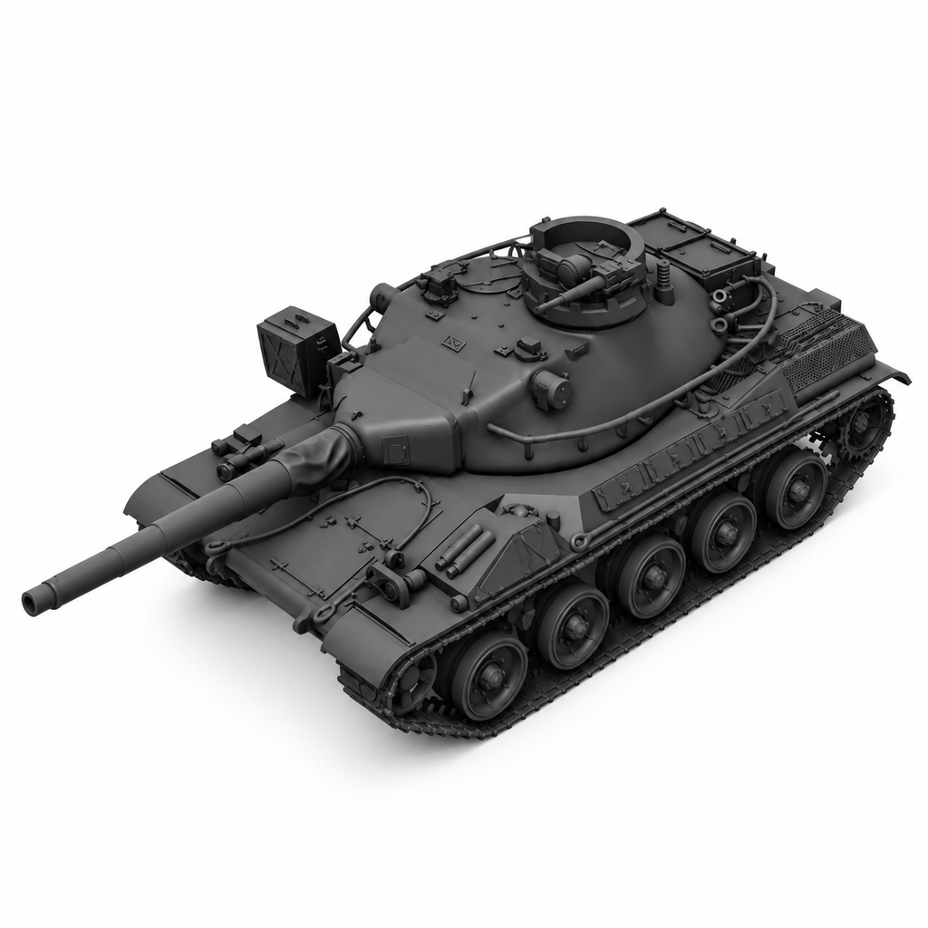 SSMODEL 1/72 1/144 Multi Scale AMX-30 French MBT Tank Resin MODEL kit TSS0368