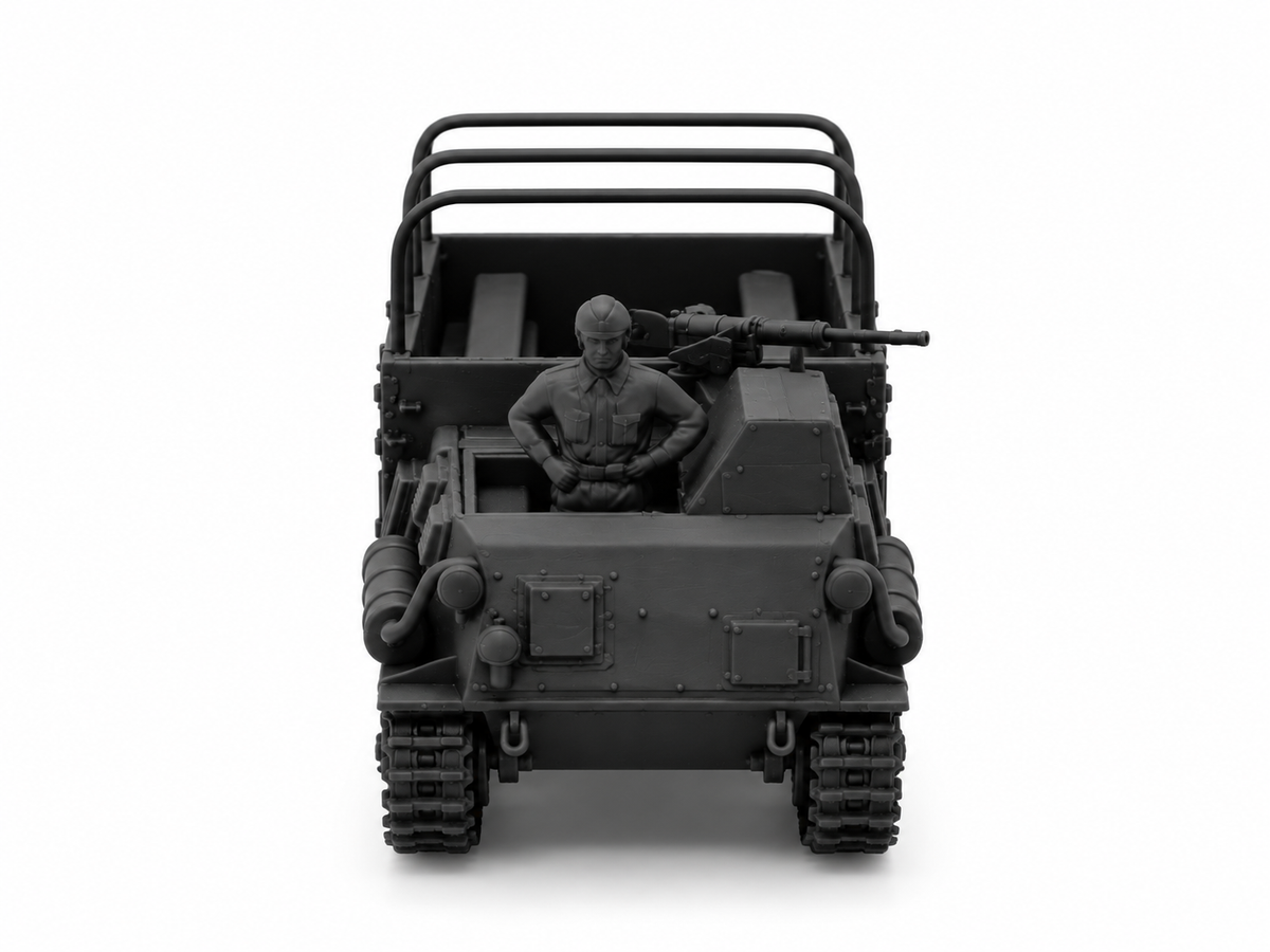 SSMODEL 1/72 1/144 Type 1 Ho-Ki Japan WWII APC 2 Crewmen Resin Model Kit TSS1584 — detail view 2
