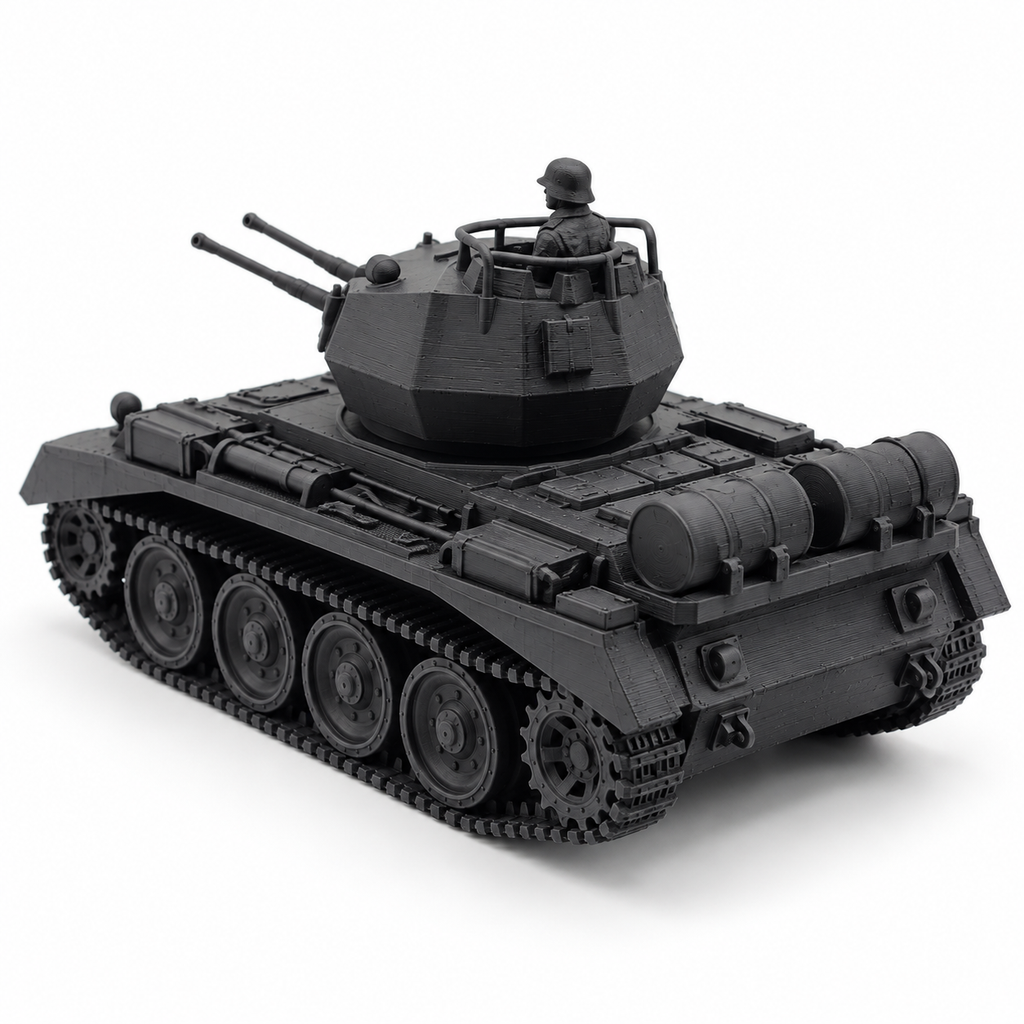 SSMODEL 1/72 1/144 WWII British Crusader AA Mk III D-Day Resin Model Kit TSS0803
