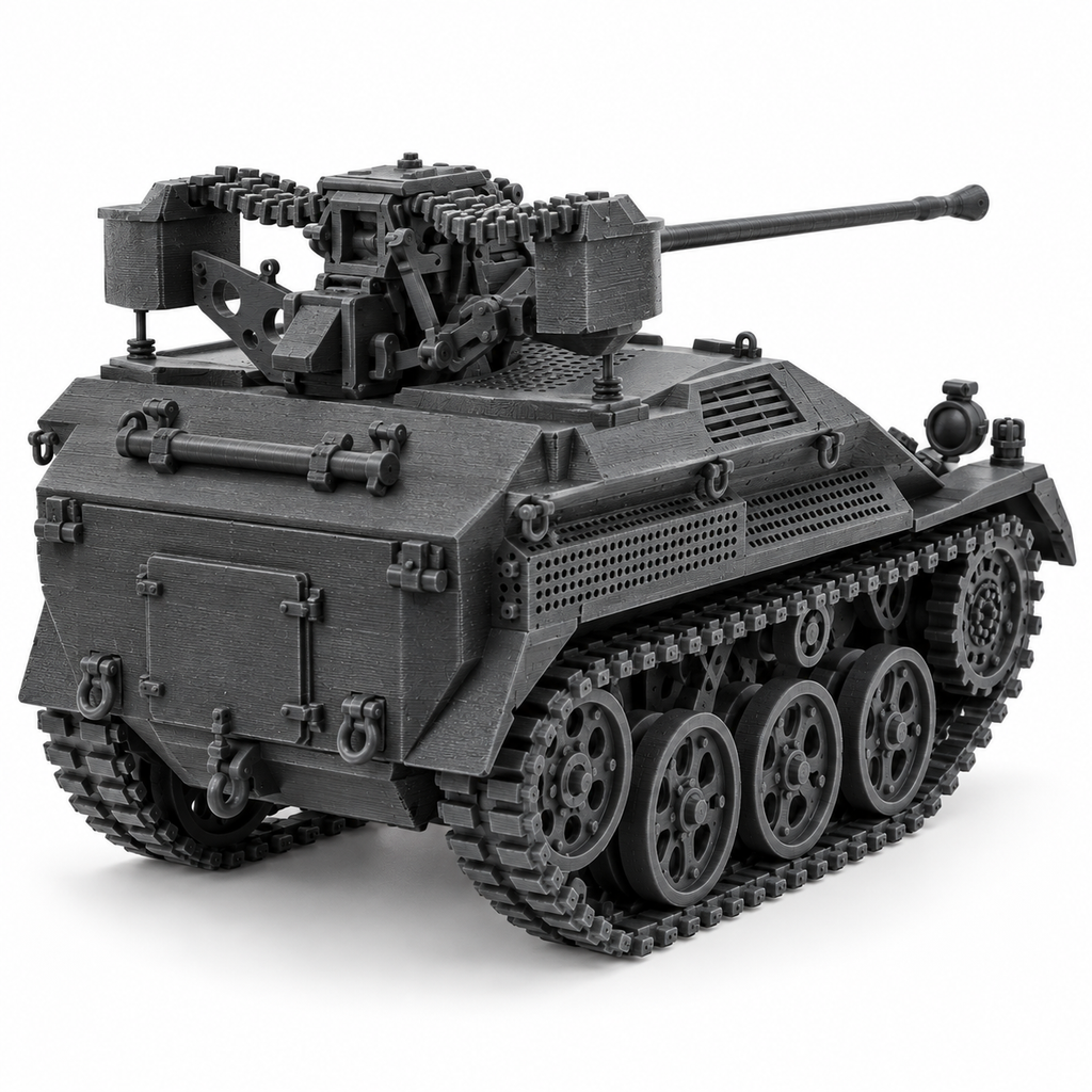 SSMODEL 1/72 1/144 Multi Scale Wiesel1 Mk20 Germany Tank Resin Model Kit TSS0706