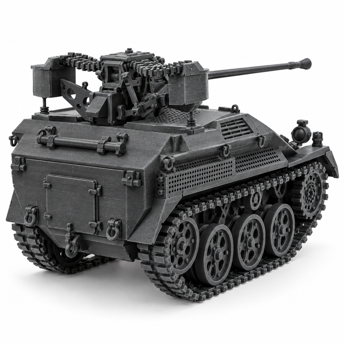 SSMODEL 1/72 1/144 Multi Scale Wiesel1 Mk20 Germany Tank Resin Model Kit TSS0706 — detail view 5