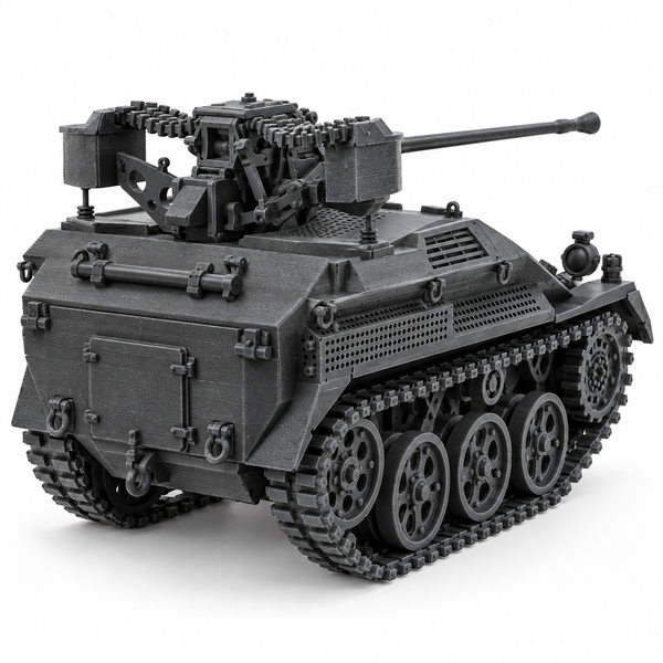 SSMODEL 1/72 1/144 Multi Scale Wiesel1 Mk20 Germany Tank Resin Model Kit TSS0706