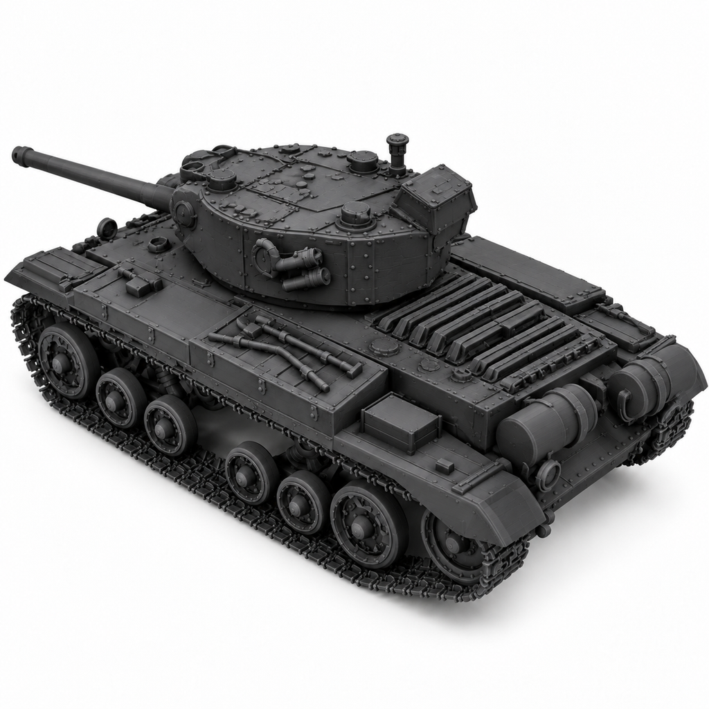 SSMODEL1/72 1/144 Multi-Scale Valentine Mk IX UK Light Tank Resin MODEL TSS0214