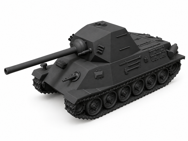 SSMODEL 1/72 1/144 Multi Scale T-25 tank Resin Model Kit TSS0275