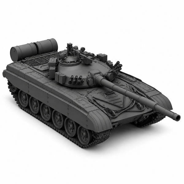 SSMODEL 1/72 1/144 Multi Scale T-72M1 Tank Resin  MODEL kit TSS0390