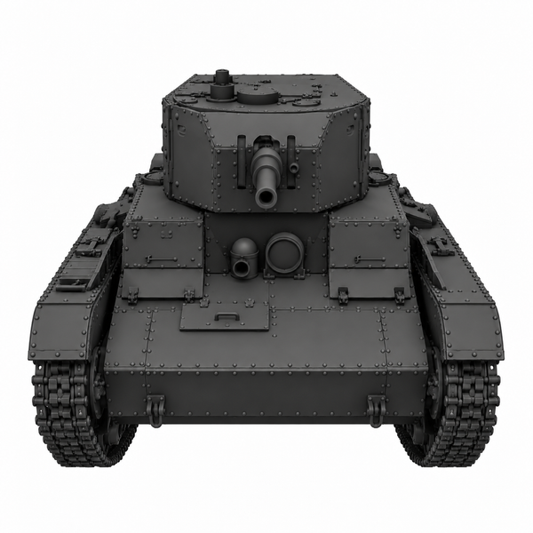 SSMODEL 1/72 1/144 Multi Scale T26E v3 Soviet light tank Resin Model Kit TSS0063