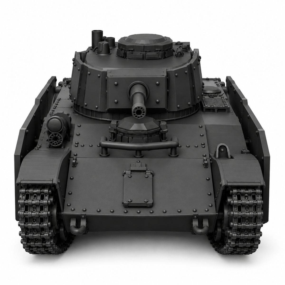 SSMODEL 1/72 1/144Toldi IIA 42M B40 with sideskirts Tank Resin MODEL KIT TSS0994 — detail view 2