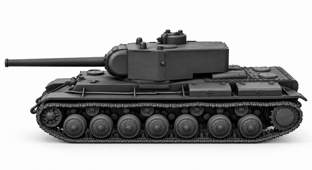 SSMODEL 1/72 1/144 Multi Scale KV-1 KV220 Soviet experimental tank MODEL TSS0142