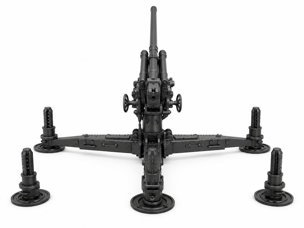 SSMODEL 1/72 1/144 Multi Scale Bofors 75mm Model 1929 Resin MODEL KIT TSS1469