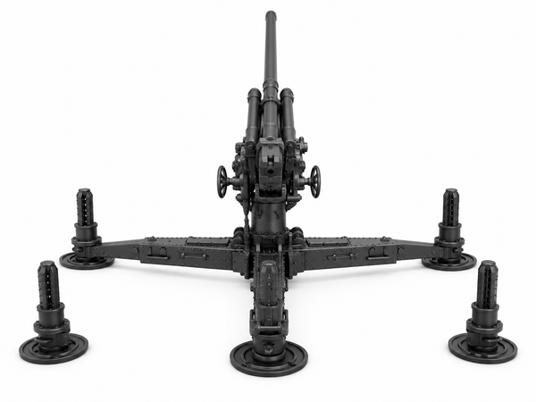 SSMODEL 1/72 1/144 Multi Scale Bofors 75mm Model 1929 Resin MODEL KIT TSS1469