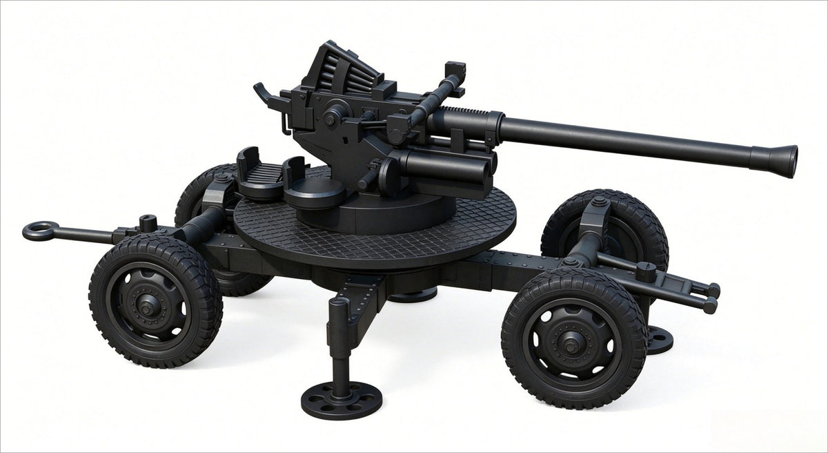 SSMODEL 1/72 1/144Multi Scale Hungarian Bofors 40mm tank Resin Model Kit TSS0263 — detail view 18