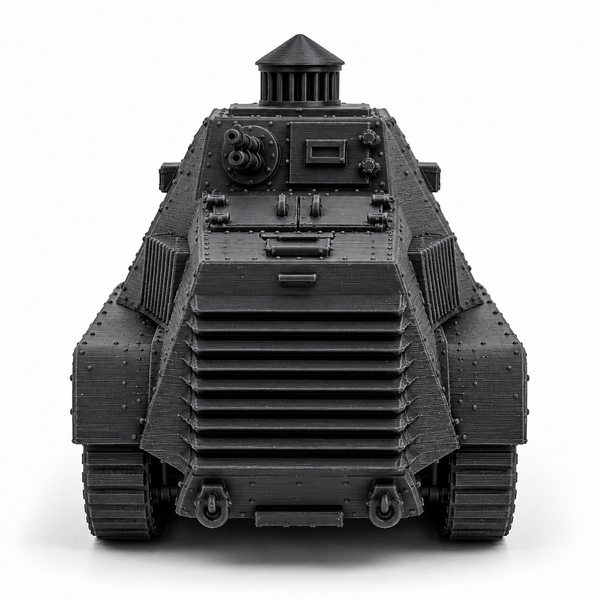 SSMODEL 1/72 1/144 Multi-Scale Spanish Civil War Landesa Tractor Model TSS1013