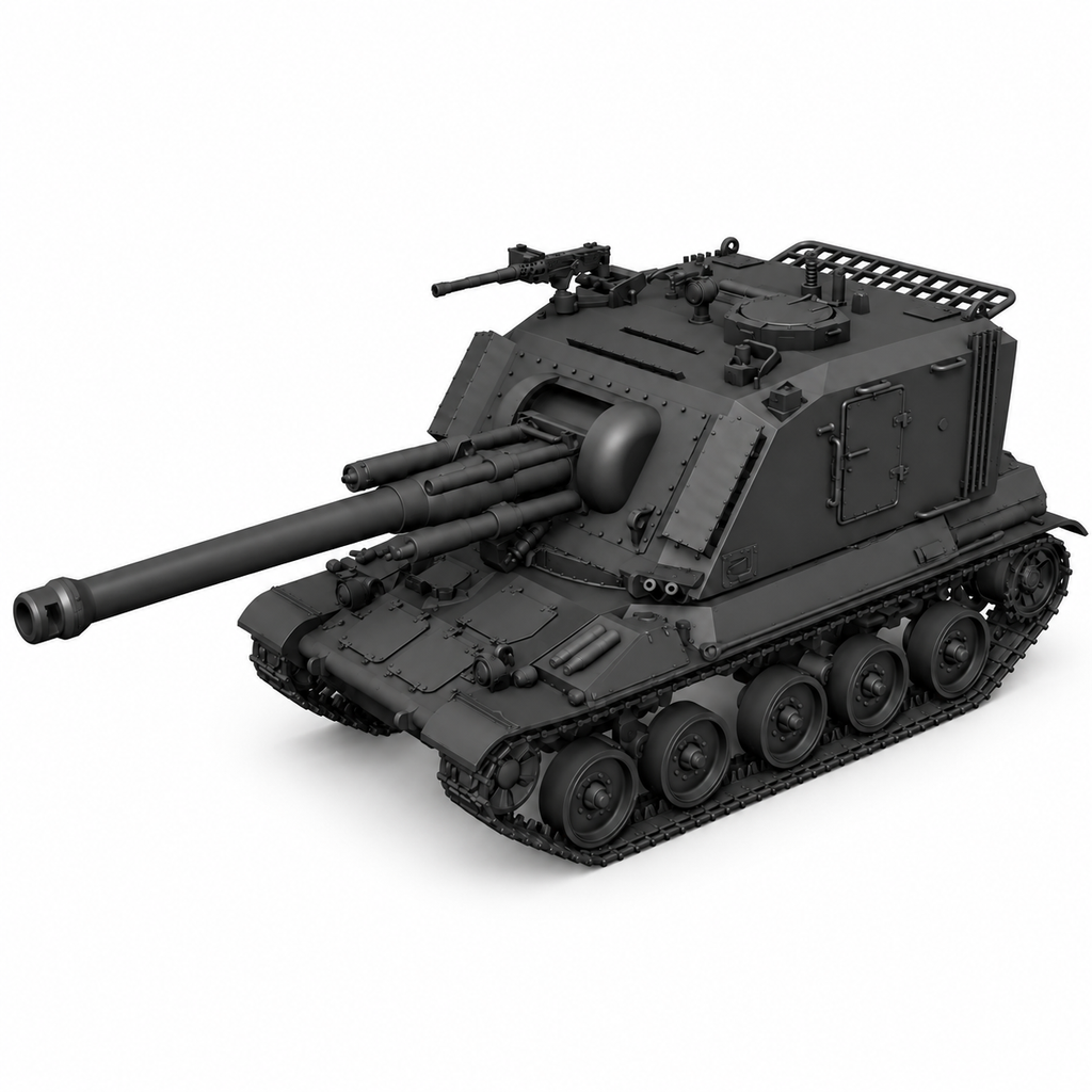 SSMODEL 1/72 1/144  AuF1 Frech selfpropelled artillery tank MODEL kit TSS0369