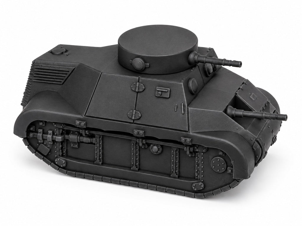SSMODEL 1/72 1/144 Multi Scale Trubia Naval Spanish Civil War Tank MODEL TSS0628