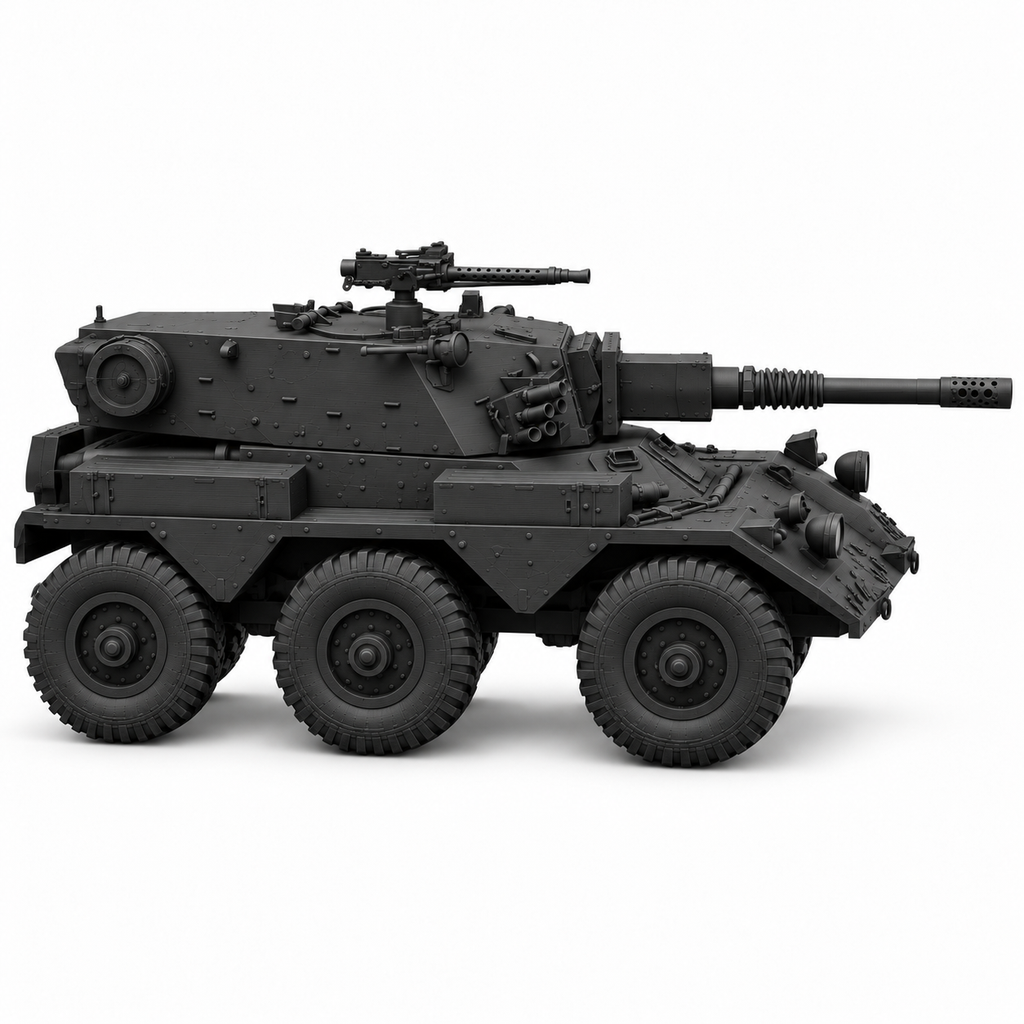 SSMODEL 1/72 1/144 Multi Scale Saladin UK Experimental AC Tank MODEL KIT TSS0247