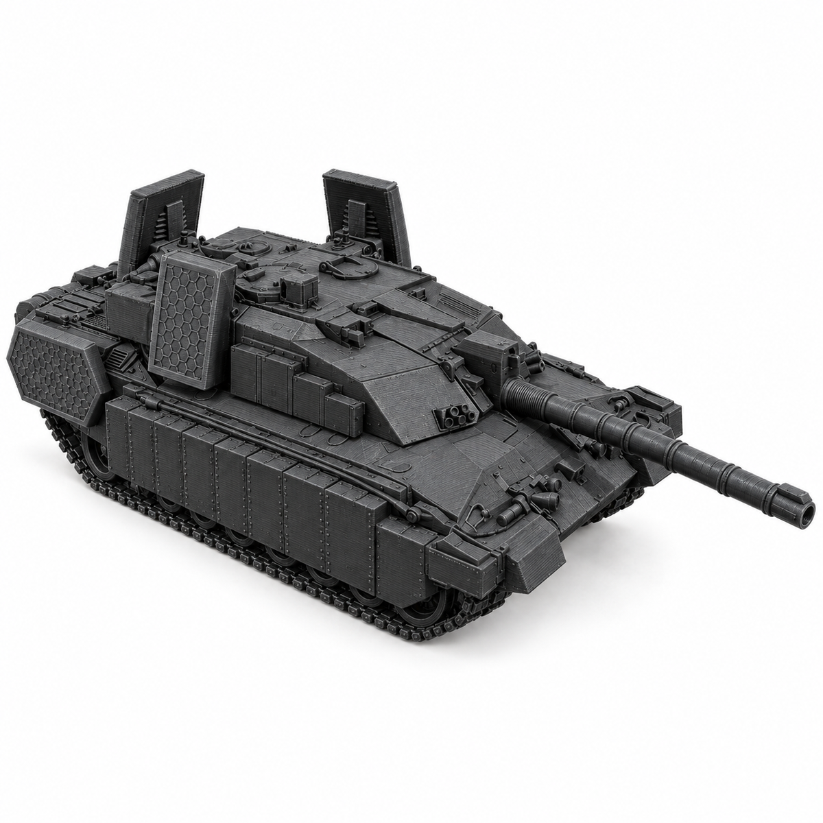 SSMODEL 1/72 1/144 Multi Scale Mirage Allies Fictional MBT Tank MODEL TSS0480 — detail view 12