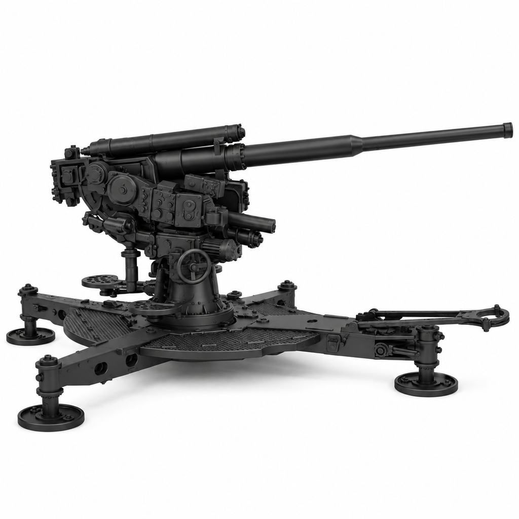 SSMODEL 1/72 1/144 Multi Scale Cannone da 90/53 Italy Resin MODEL KIT TSS1476