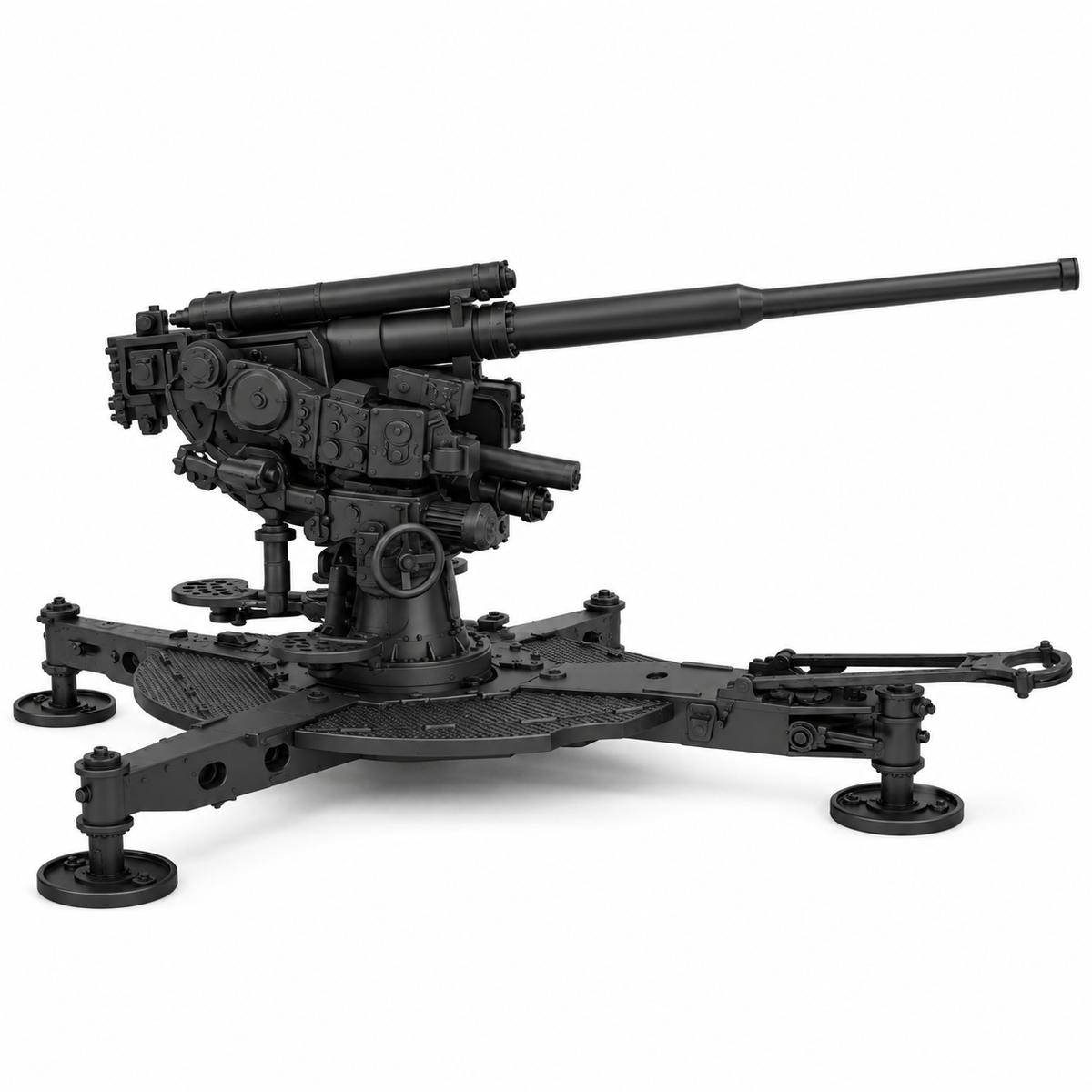 SSMODEL 1/72 1/144 Multi Scale Cannone da 90/53 Italy Resin MODEL KIT TSS1476 — detail view 4