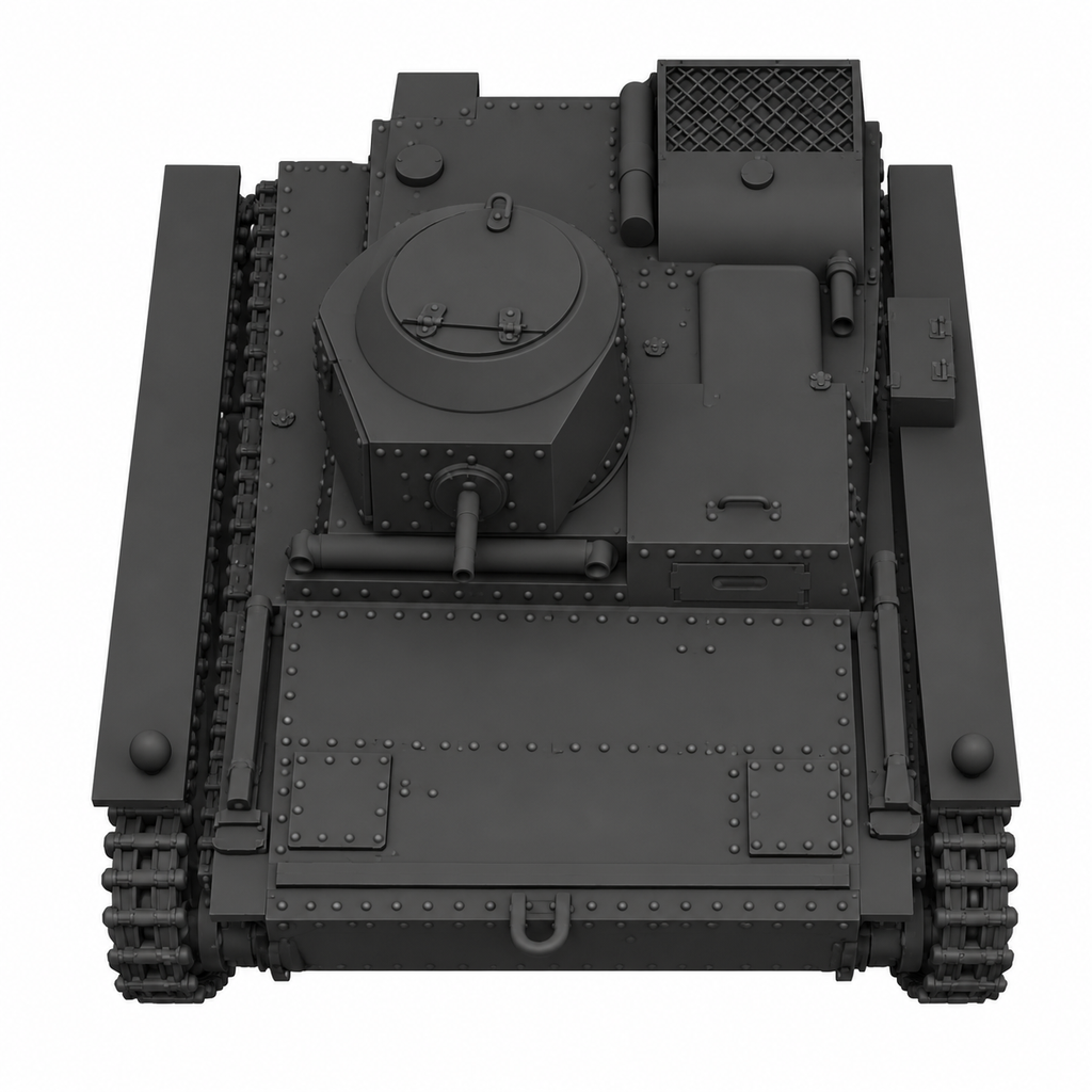 SSMODEL 1/72 1/144 Multi Scale T-38 Soviet Light Amphibious Tank MODEL TSS0015