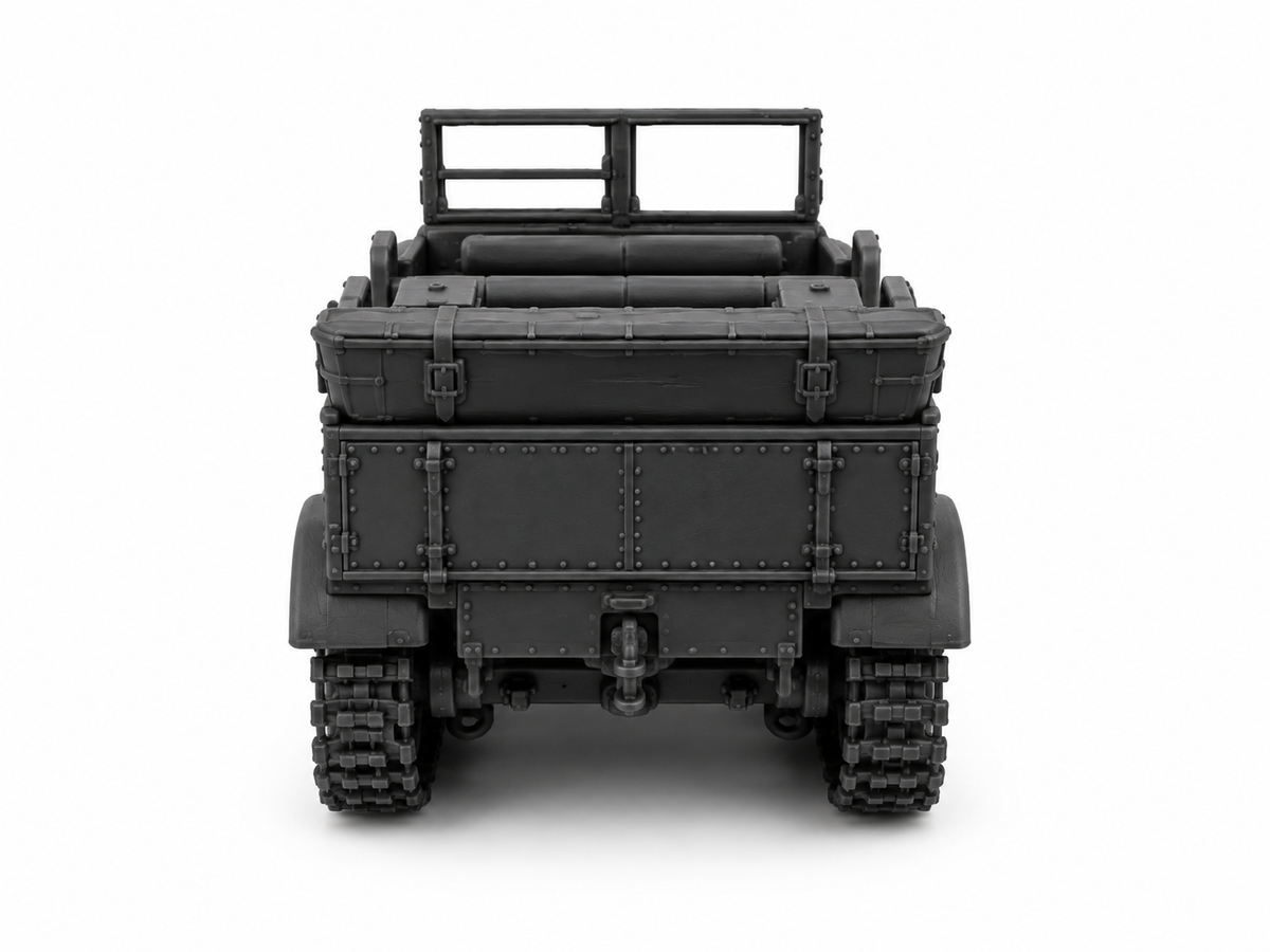SSMODEL 1/72 1/144 Multi Scale Breda61 Artillery Tractor Italy MODEL KIT TSS1471 — detail view 2