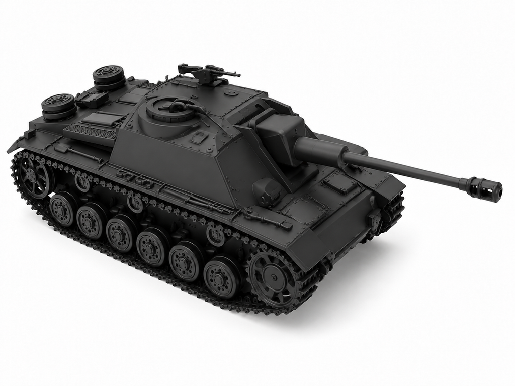 SSMODEL 1/72 1/144 Multi Scale STUG III Ausf.G - Late Production MODEL TSS1355