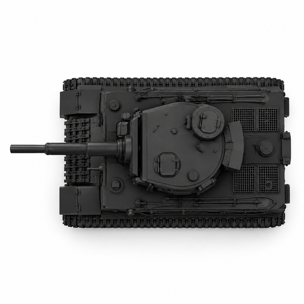 SSMODEL 1/72 1/144 Multi Scale Tiger I VK 45.01 Tank Resin MODEL KIT TSS0984