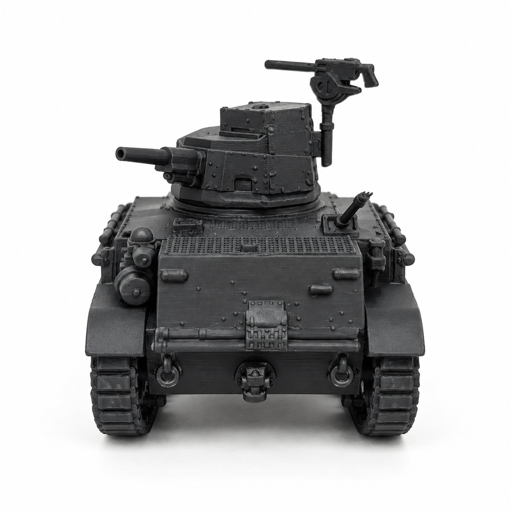 SSMODEL 1/72 1/144 Multi-Scale M3A1 US Light Tank WWII Resin Model Kit TSS1288
