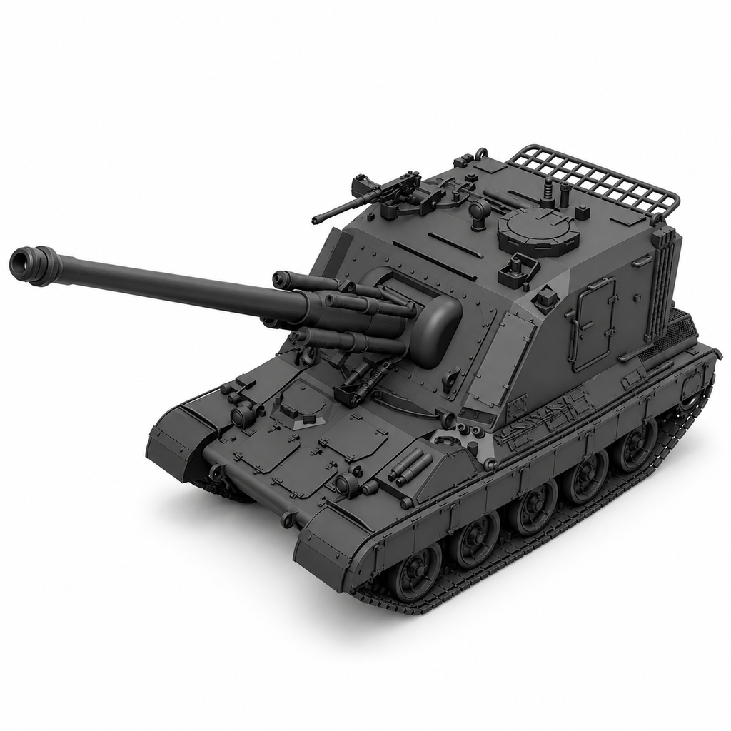 SSMODEL 1/72 1/144  AuF1 Frech self-propelled artillery tank MODEL kit TSS0358