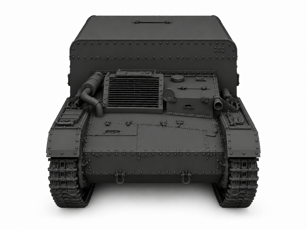 SSMODEL 1/72 1/144 Multi Scale TR-1 TR-26 tank Resin Model Kit TSS0071