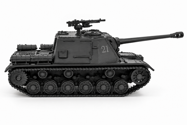 SSMODEL1/72 1/144 Multi Scale WWII Soviet ISU-122s Heavy SPG 122mm Model TSS1260