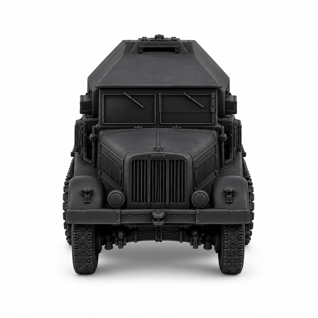 SSMODEL 1/72 1/144 Sd.Kfz.7/3 Feuerleitpanzerfahrzeug Resin MODEL KIT TSS0923