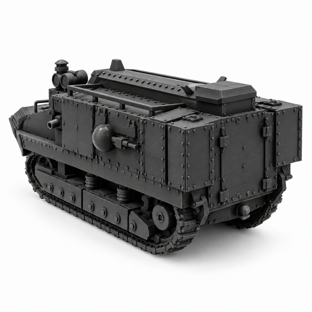 SSMODEL 1/72 1/144 Multi Scale Schneider CA1 Tank Resin Model Kit TSS0734